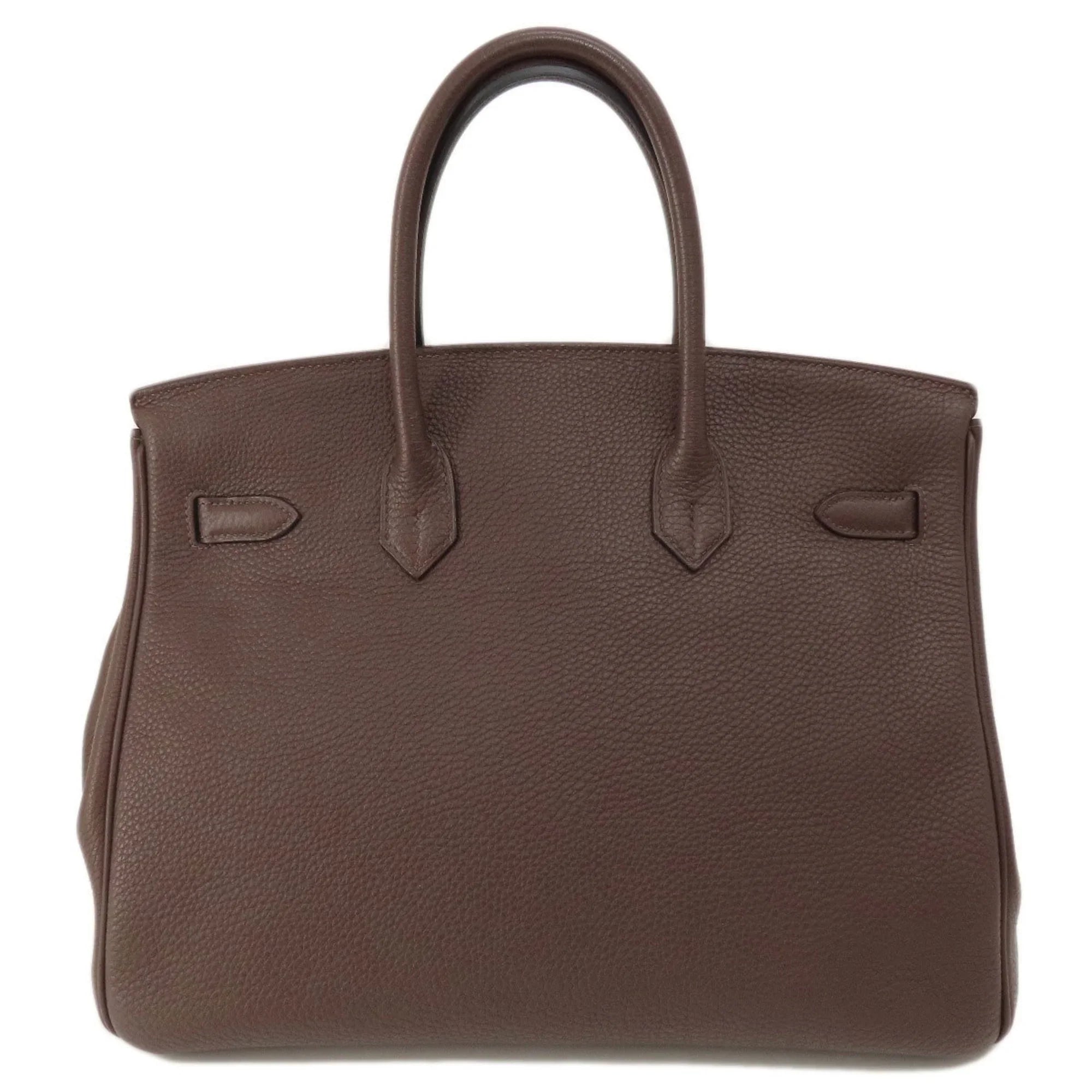 Pre-Owned Hermes Birkin 35 Dark Brown Handbag Togo Women's HERMES (Good)