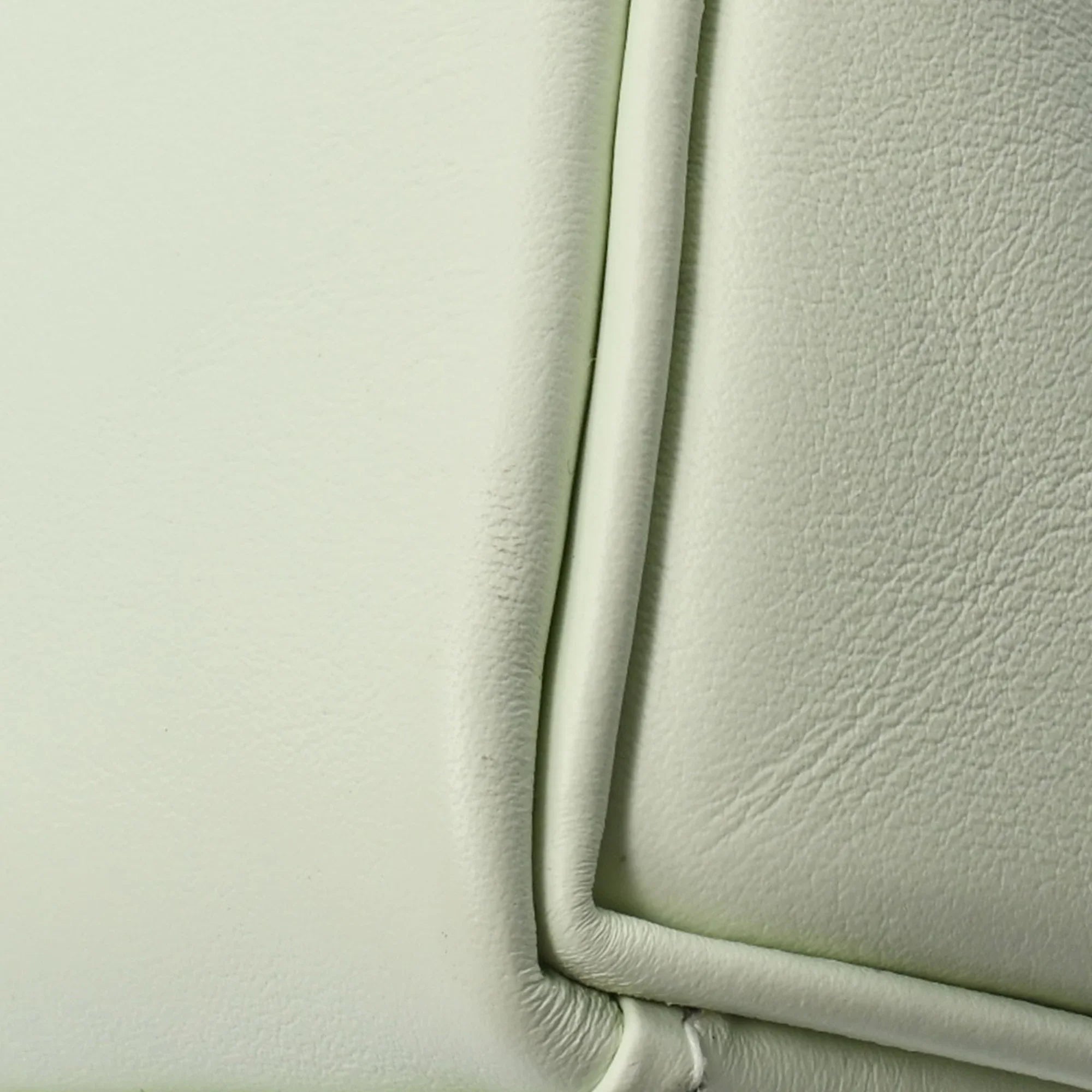 Pre-Owned HERMES Kelly 25 Inner Stitching Vert Fizz Palladium Hardware - U Stamp (Around 2022) Women's Swift Handbag (Good)