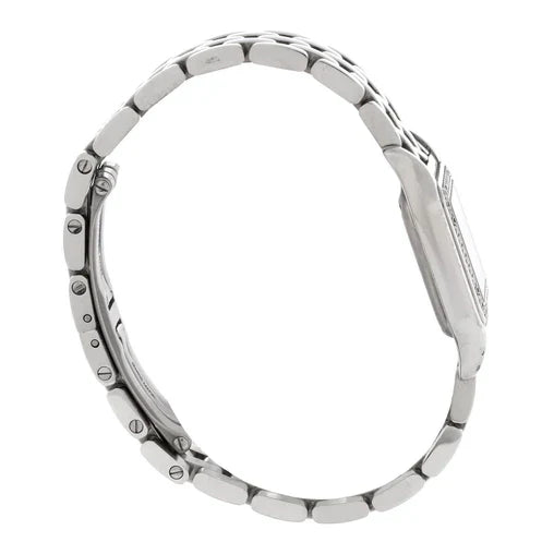 Cartier Panthere de Cartier Quartz Watch Stainless Steel with Diamond Bezel 22