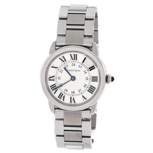 Cartier Ronde Solo de Cartier Quartz Watch Stainless Steel 29